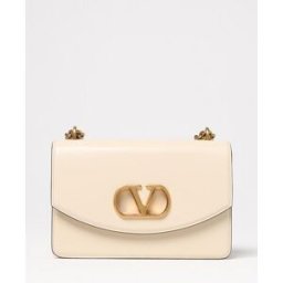 Valentino Garavani Borsa Vain in pelle Panna Taglia OS