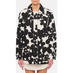 Marni Overshirt in cotone con stampa floreale Fantasia Taglia 40