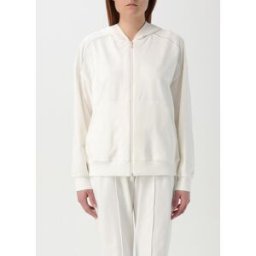 Brunello Cucinelli Felpa con cappuccio e zip in cotone Naturale Taglia L