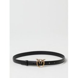 Pinko Cintura Love Birds in pelle Nero Taglia S