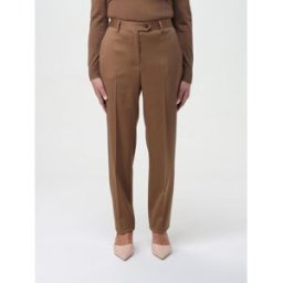 Kiton Pantalone in lana Nero Taglia 40