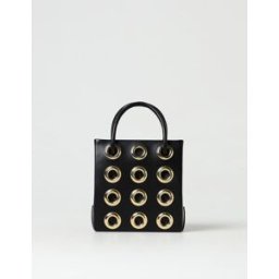 Moschino Borsa in pelle con occhielli Nero Taglia OS