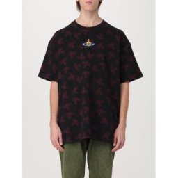 Vivienne Westwood T-shirt Orb in cotone con logo all over Fantasia Taglia S