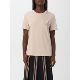 Paul Smith T-shirt in cotone organico Rosa Taglia L