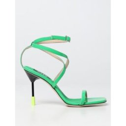 Msgm Sandalo in vernice Verde Taglia 41