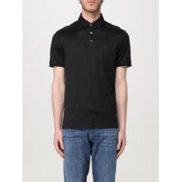Emporio Armani Polo in jersey di cotone Nero Taglia XL