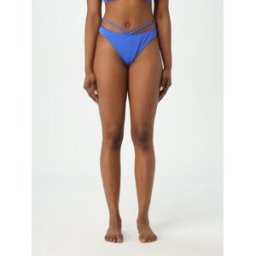 Lagerfeld Slip bikini con fettucce Blue Taglia L