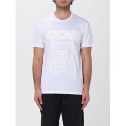Moschino T-shirt in cotone Bianco Taglia 46