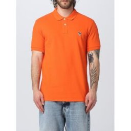 Paul Smith Polo in cotone Mandarino Taglia S