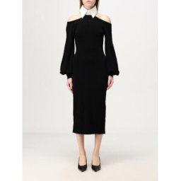 Lagerfeld Abito in misto lana Nero Taglia M