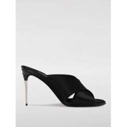 Dolce&Gabbana Mules in raso di seta Nero Taglia 38