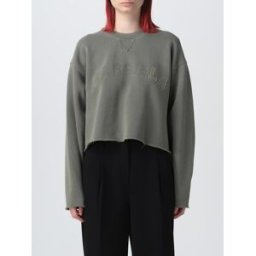 Maison Margiela Felpa in cotone Verde Taglia L