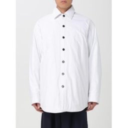 Bottega Veneta Giacca in popeline imbottito Bianco Taglia XS