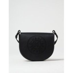 Lagerfeld Borsa in pelle con logo traforato Nero Taglia OS