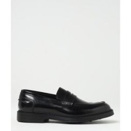 Doucal's Mocassino Adler in pelle spazzolata Nero Taglia 44