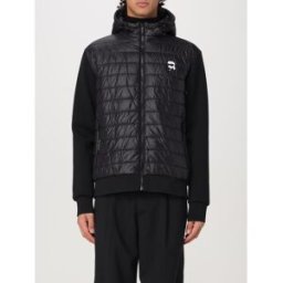 Lagerfeld Giubbotto in nylon e maglia Nero Taglia XL