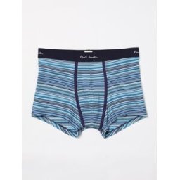 Paul Smith Parigamba in cotone stretch con righe multicolor Blue Taglia L