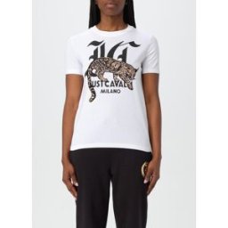 Just Cavalli T-shirt in cotone Bianco Taglia XL