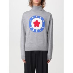 Kenzo Maglia in lana con logo Perla Taglia S