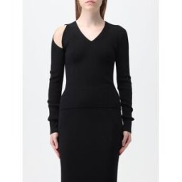 Mcqueen Maglia con dettaglio cut-out Nero Taglia L