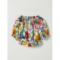 Dolce&Gabbana Top in popeline di cotone floreale Fantasia Taglia 8