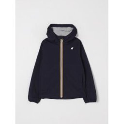 K-Way Giacca con cappuccio in nylon Blue Navy Taglia 10