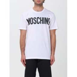 Moschino T-shirt in cotone Bianco Taglia 54