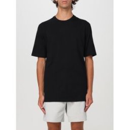 Jil Sander T-shirt basic con logo posteriore Nero Taglia M