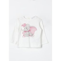 Monnalisa T-shirt Disney x in cotone con stampa Crema Taglia 3M