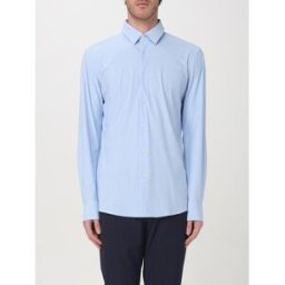 Boss Camicia basic in popeline di cotone Celeste Taglia 41