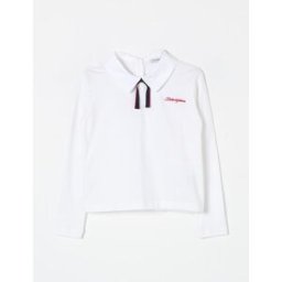 Dolce&Gabbana Polo con fiocco Bianco Taglia 12