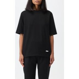 Jil Sander T-shirt in cotone Nero Taglia S