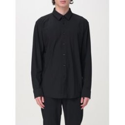 Hugo Camicia classica in jersey stretch Nero Taglia 39