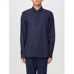 Paul Smith Camicia in popeline di cotone Blue Navy Taglia 16½