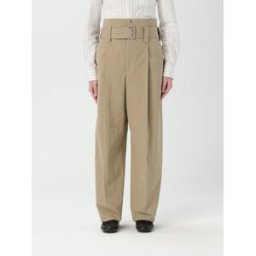 Bottega Veneta Pantalone in misto cotone Sabbia Taglia 38