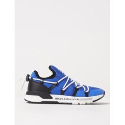 Versace Jeans Couture Sneakers in mesh e pelle sintetica Blue Taglia 41
