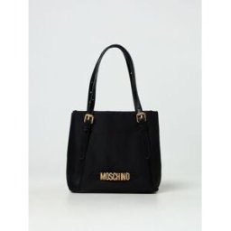 Moschino Borsa in nylon e pelle Nero Taglia OS