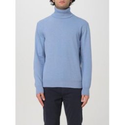 Xc Pullover in lana e cashmere Celeste Taglia 46