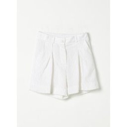 Monnalisa Pantaloncino gessato in modal Panna Taglia S
