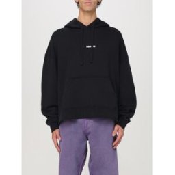 Bonsai Felpa in cotone con logo Nero Taglia S