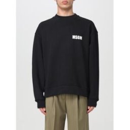 Msgm Felpa con big logo posteriore Nero Taglia XL