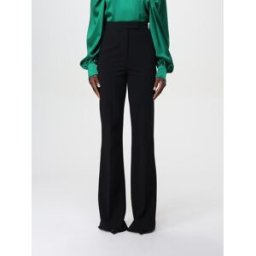 Max Mara Pantalone Norcia in jersey di viscosa Nero Taglia 46