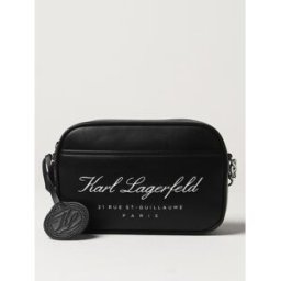 Lagerfeld Borsa mini in pelle sintetica con tracolla Nero Taglia OS