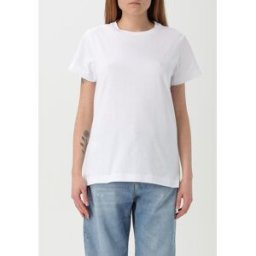 Pinko T-shirt basic in cotone Bianco Taglia L