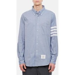 Thom Browne Camicia button-down 4-bar Azzurro Taglia 2