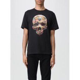 Paul Smith T-shirt in cotone con stampa Nero Taglia S