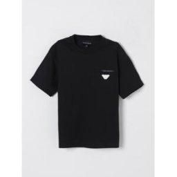 Emporio Armani T-shirt in cotone con logo Blue Taglia 8