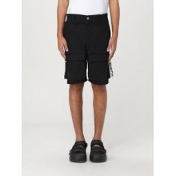 Disclaimer Pantaloncino cargo in cotone Nero Taglia L