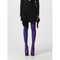 Versace Gonna in chiffon Nero Taglia 40