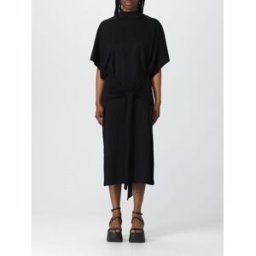 Lagerfeld Abito in cotone organico Nero Taglia S